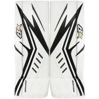 Brians Brian's Optik X2 Intermediate Goalie Leg Pads in White/Black Size 30+1in