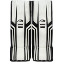 Brians Brian's Optik X3 Senior Goalie Leg Pads in White/Black Size 35+1in