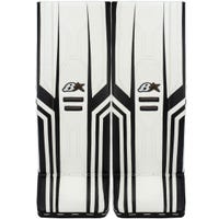 Brians Brian's Optik X3 Intermediate Goalie Leg Pads in White/Black Size 30+1in