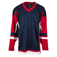 Stadium Youth Hockey Jersey - in Navy/Red/White Size Large/X-Large