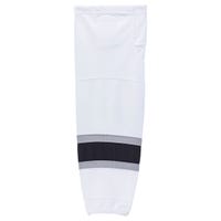 Stadium Los Angeles Kings Mesh Hockey Socks in White/Black (LA 2) Size Junior