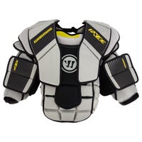 Warrior Ritual X3 E Intermediate Goalie Chest & Arm Protector in Black/Grey Size Small/Medium