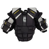 Warrior Ritual X3 E+ Intermediate Goalie Chest & Arm Protector in Black/Grey Size Small/Medium