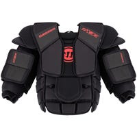 Warrior Ritual X3 E Intermediate Goalie Chest & Arm Protector in Black/Red Size Large/X-Large