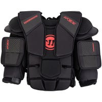 Warrior Ritual X3 E Senior Goalie Chest & Arm Protector in Black/Red Size X-Large