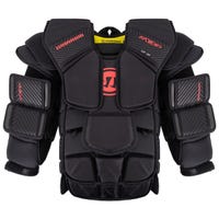 Warrior Ritual X3 E+ Senior Goalie Chest & Arm Protector in Black/Red Size X-Large