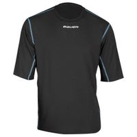 Bauer NG Core Youth Short Sleeve Crew in Black Size Medium