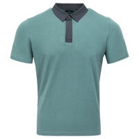 True Riptide Senior Short Sleeve Polo Shirt in Sea Green Size Medium