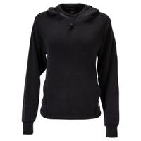 True City Flyte Lux Women's Pullover Hoodie Sweatshirt in Black Size Medium