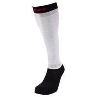CCM Proline Level 5 Senior Cut Resistant Hockey Socks in Silver/Black Size Medium