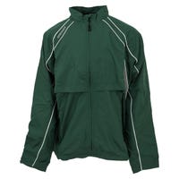Warrior Vision Youth Warm-Up Jacket in Dark Green/White Size Medium