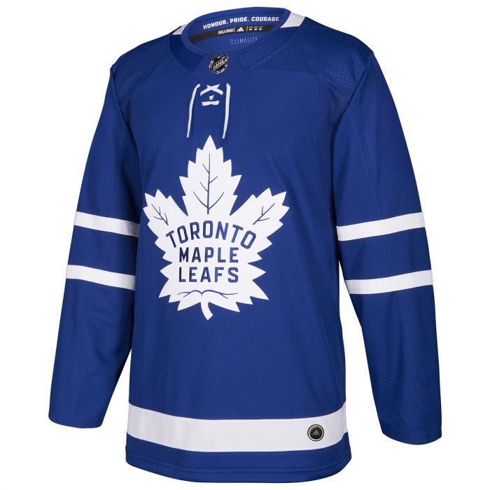 toronto maple leafs red letter jersey