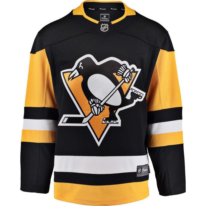 pittsburgh penguins jersey history