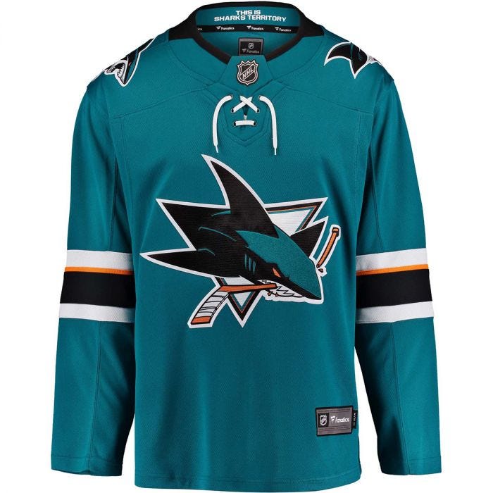 san jose sharks hockey jersey
