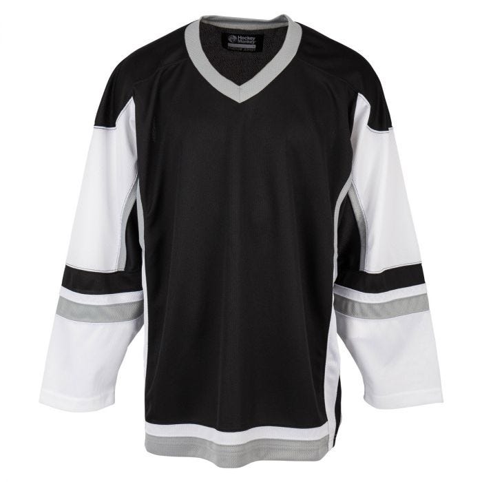Stadium Adult Hockey Jersey - Black 
