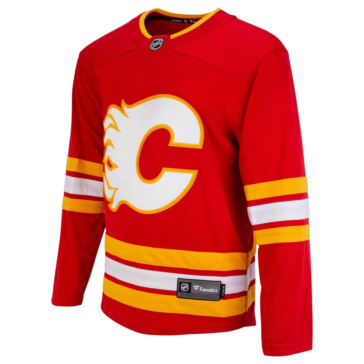 Calgary flames hot sale blank jersey