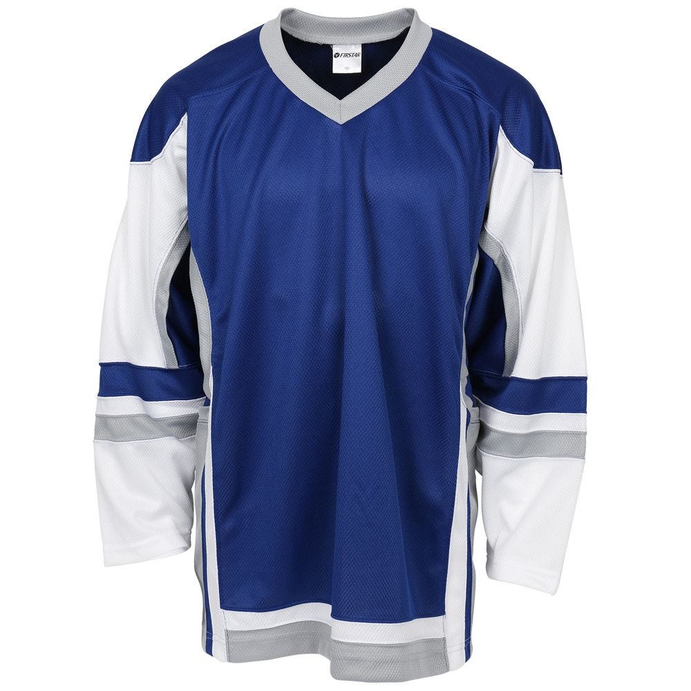 Monkeysports St Louis Blues Uncrested Adult Hockey Jersey in Royal Size X-Large
