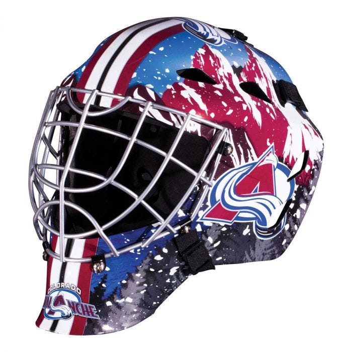Franklin Sports Youth Philadelphia Flyers GFM 1500 Street Hockey Goalie  Face Mask