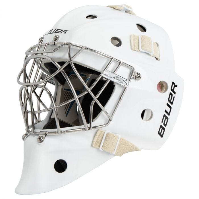 Bauer 950 Goalie Mask - White