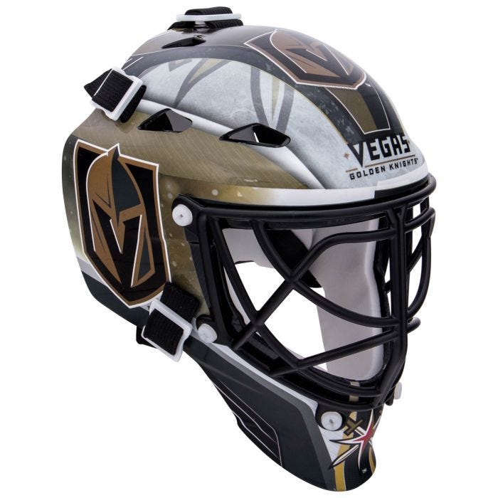 Franklin Vegas Golden Knights Mini Goalie Helmet