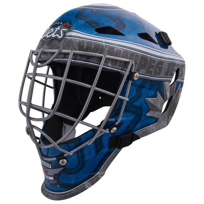 Winnipeg Jets Franklin GFM 1500: NHL® Team Goalie Helmet