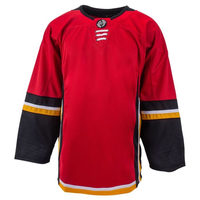 Calgary Flames MonkeySports Uncrested Adult Hockey Jersey