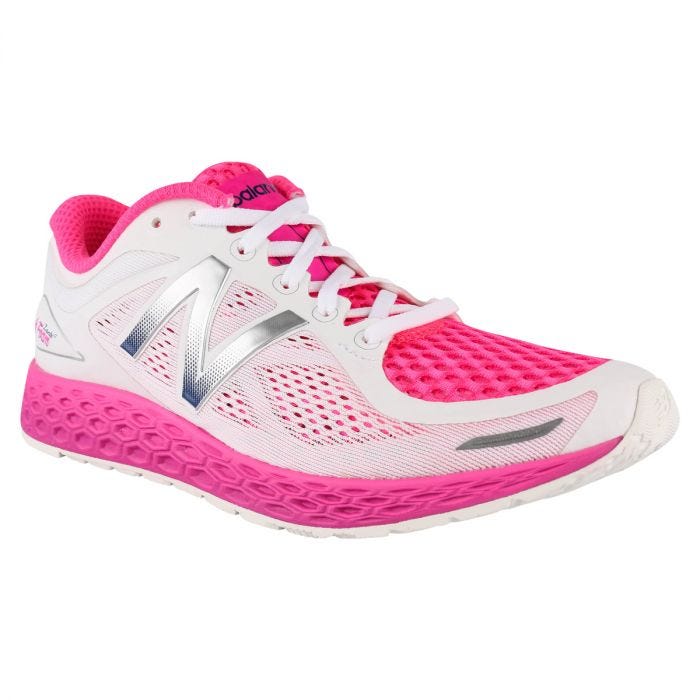 Apariencia Original delicado New Balance Fresh Foam Zante v2 Breathe Women's Training Shoes - White/Pink