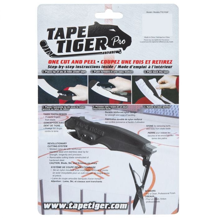 Blue Sports Tape Tiger Pro Tape Removal Tool - Black
