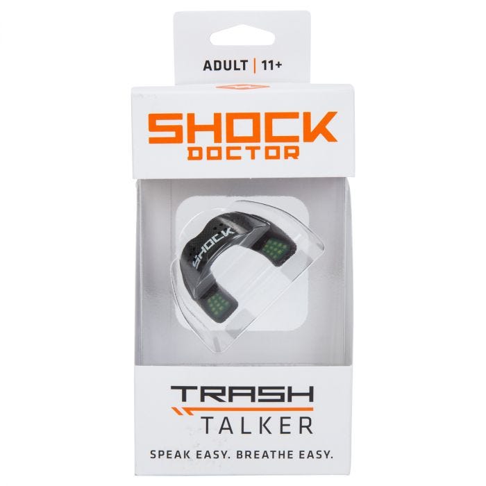 Adult Shock Doctor Trash Talker Basketball Mouthguard – BLK – CSC