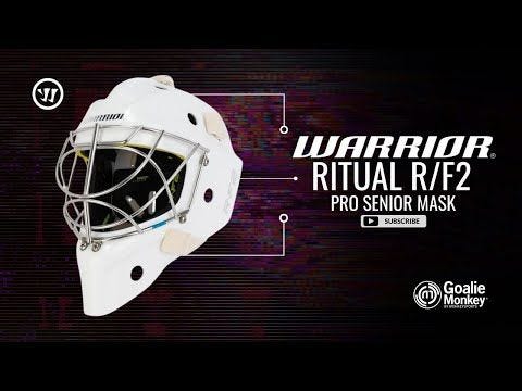 Warrior Ritual R/F2 Pro Goalie Mask | GoalieMonkey Overview