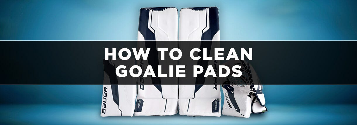 How to Clean Goalie Pads: Remove Hockey Puck Marks & Stains