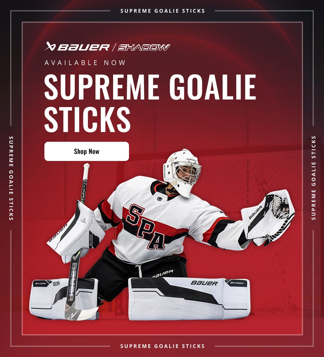 Bauer Supreme Goalie Sticks