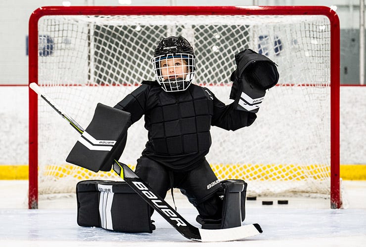 Bauer Learn to Save Youth Goalie Equipment