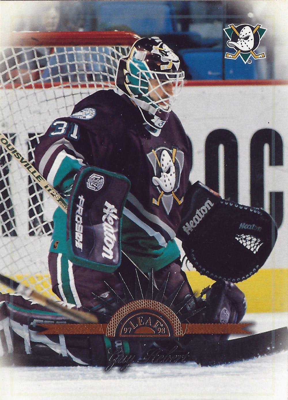Wearing 90's NHL Goalie Gear 