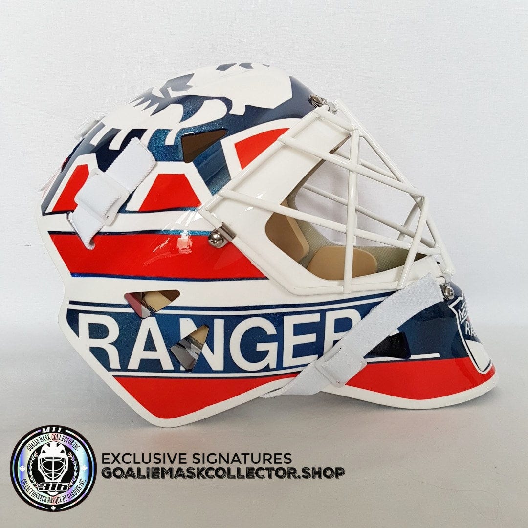 Hockey Goalie Mask Evolution Tile Coaster